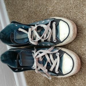 Converse all star double high top chucks